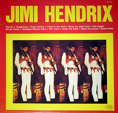  JIMI HENDRIX - Lonnie Youngblood album front cover vinyl record